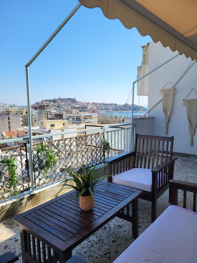 Roof Garden-Studio Apartment Kavála Luaran gambar