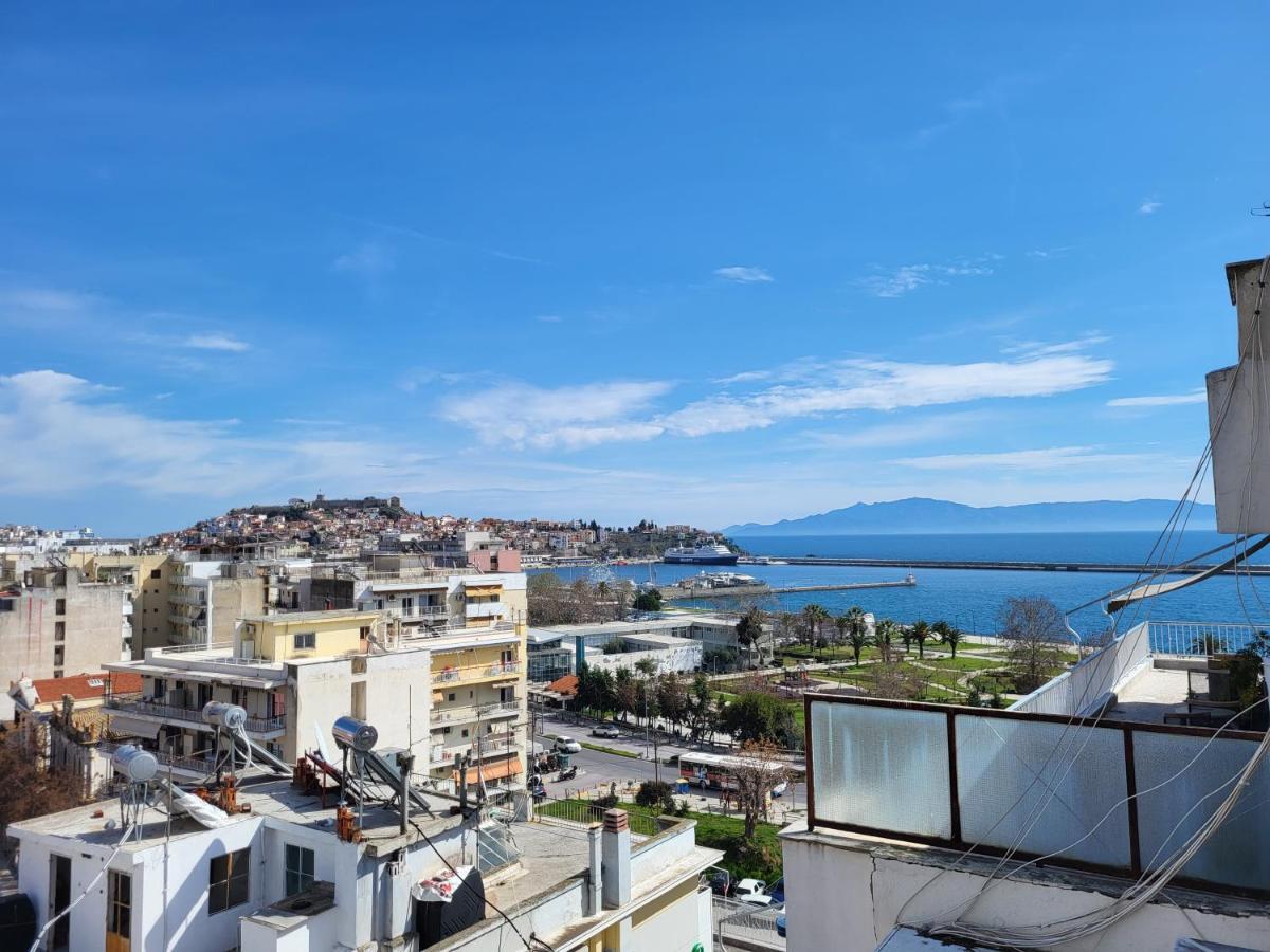 Roof Garden-Studio Apartment Kavála Luaran gambar